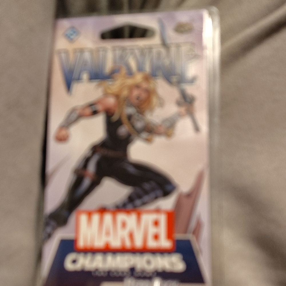 Brand New In Original Package, Marvel Valkyrie Marvel Champions Hero Pack